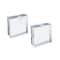 Azar Displays Clear Acrylic Block Sign Holder Frame 3' x 3', Top Load, 2PK 104553-2PK - alternate 1